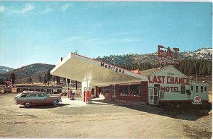 Postcard GAS STATION SCENE Reno Nevada NV AI6915