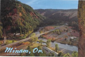 Wallowa County & Wallowa River Minam Oregon 1992