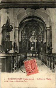 CPA Doulaincourt - Interieur de l'Église (995221)