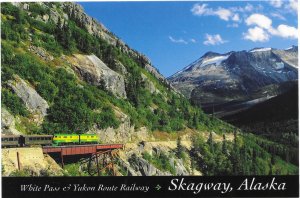 Alaska  unused. Skagway. White Pass & Yukon Route Railway - Very Nice.