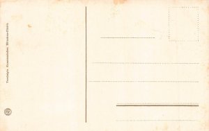 Germany Konstanz Zeppelin Airship Steamboat Bridge vintage postcard