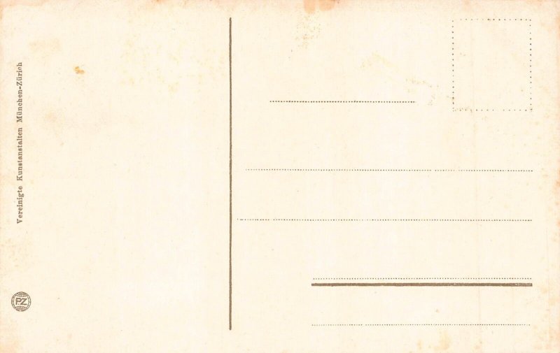 Germany Konstanz Zeppelin Airship Steamboat Bridge vintage postcard