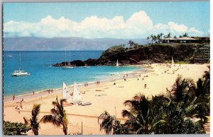 Kaanapali Beach 3 Miles of Spectacular White Sand Beach Maui Hawaii Postcard