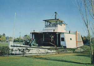 PS Adelaide Australian  Ship Paddle Steamer At Echuca Postcard
