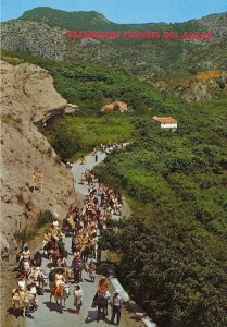 Spain Postcard - Callosa De Ensarria - [Alicante] Excursion Algar Fountain ZZ419