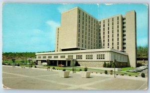 1960 Birmingham Alabama Postcard Baptist Medical Center Montclair Atop Mouintain