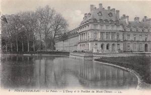 FOUNTAINEBLEAU FRANCE~LE PALAIS~L'ETANG PAVILLON~LEVY FILS ET CIE LL POSTCARD