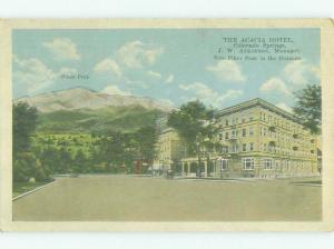 W-Border ACACIA HOTEL Colorado Springs Colorado CO HQ4324