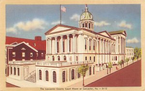 Lancaster County Court House Lancaster, Pennsylvania PA  