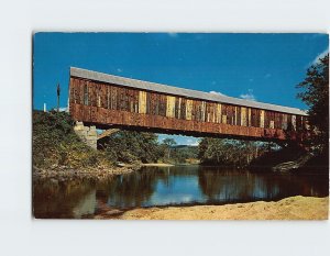 Postcard The Smith covered bridge, Plymouth, New Hampshire