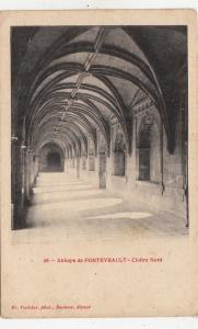 BF11705 abbaye de fontevrault cloitre nord  france  front/back image