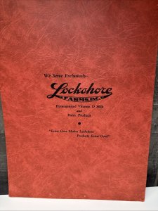 Vintage 50s THE DERBY INN Restaurant Menu Kalamazoo Michigan