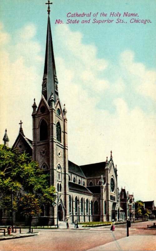 Illinois Chicago Cathedral Of The Holy Name