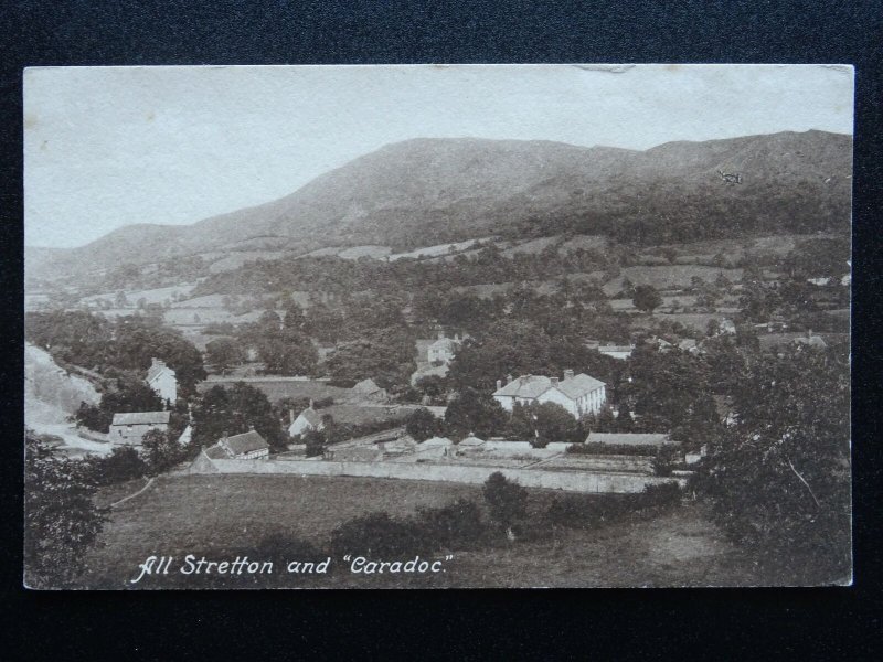 Shropshire CHURCH STRETTON & CARADOC c1906 Postcard by Frith 