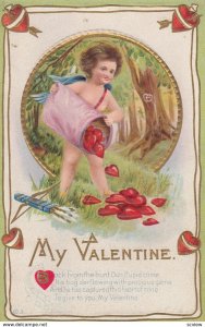 VALENTINE'S DAY , Cherub dumps Hearts , 1905