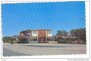 The Canadian Customs Building At The International Peace Gardens, Boissevain,...