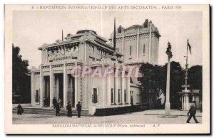 Old Postcard Exposition Internationale des Arts Decoratifs Paris 1929 Nationa...