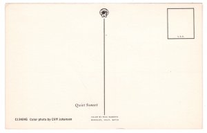 Quiet Sunset on the Lake, United States