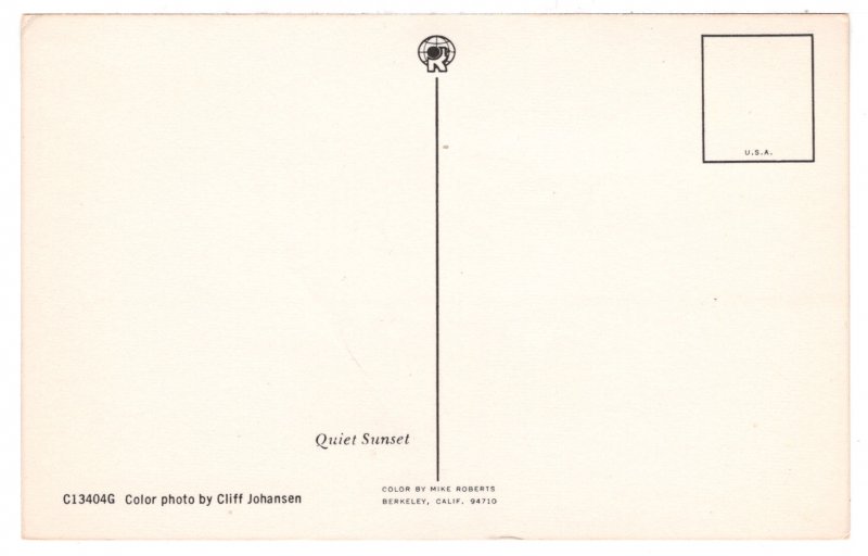 Quiet Sunset on the Lake, United States