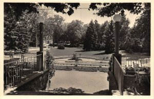 Bad Soden Am Taunus Germany RPPC Real Photo Postcard View From Kurterrasse