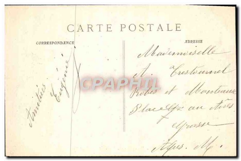 Old Postcard Marseille Le Chateau Borely