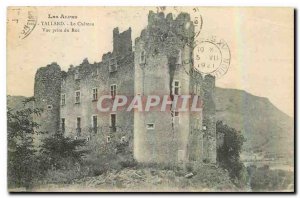 Old Postcard The Alps Tallard Le Chateau View from Roc