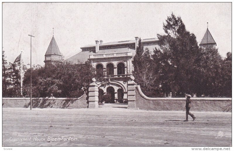 Government House , BLOEMFONTEIN , South Africa , PU-1906