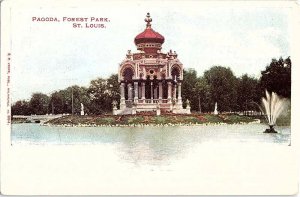 Postcard BUILDING SCENE St. Louis Missouri MO AJ1895