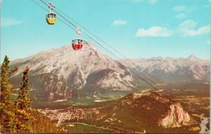 Gondola Banff Alberta AB Bow Valley Unused Vintage Postcard D74