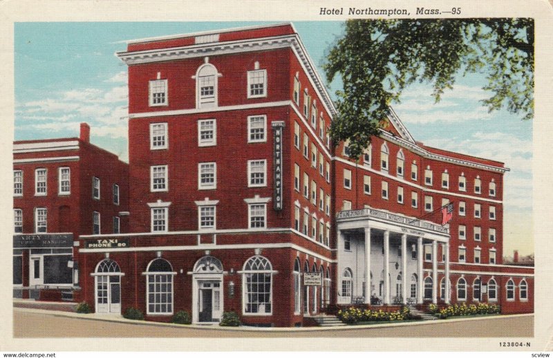 Hotel NORTHAMPTON , Mass. , 1930-40s