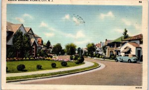 1939 Marvin Gardens Atlantic City NJ Postcard