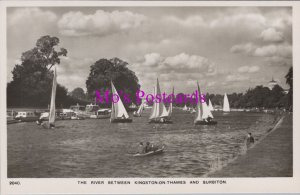 London Postcard - Kingston On Thames & Surbiton, The River RR20744