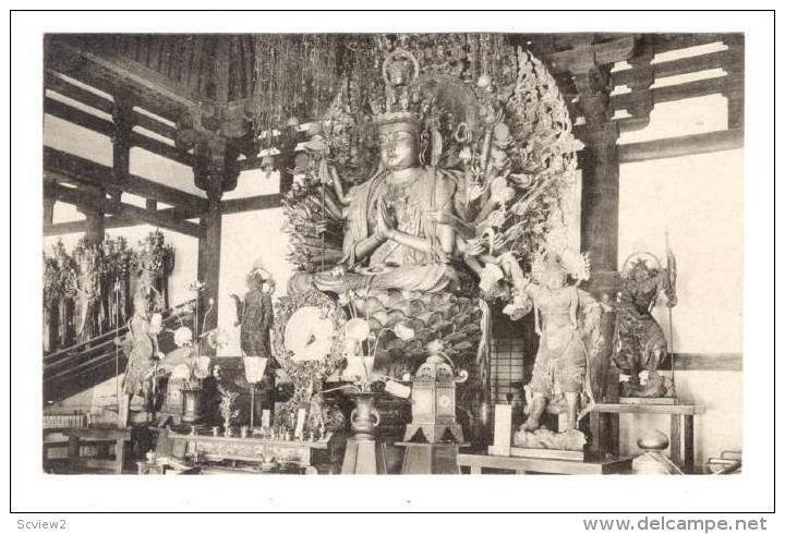 Buddist temple interior , Japan, 00-10s