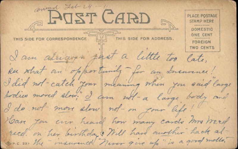 Car Accident Driver Runs Over Boy c1910 Comic Vintage Postcard