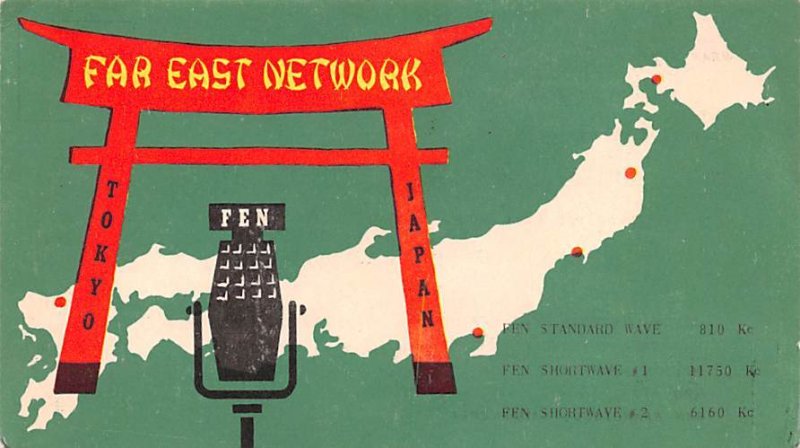 Far East Network Tokyo Japan Unused 