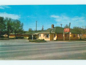 Unused Pre-1980 REYNICK MOTEL Rapid City South Dakota SD u1450