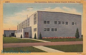 Postcard Post Gymnasium Ashburn General Hospita McKinney Texas TX