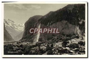 Old Postcard Lauterbrunnen