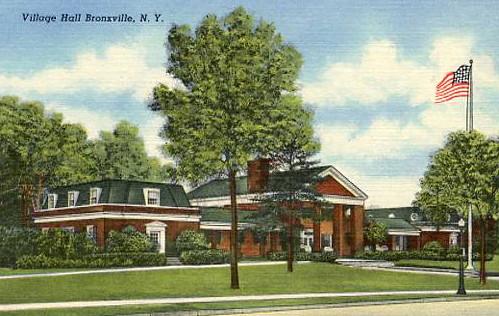 NY - Bronxville. Village Hall