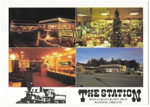 The Station Restaurant Gift Shop Bandon Oregon  4 by 6