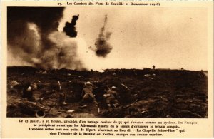 CPA Les Combats des Forts de Souville et Douaumont - 1916 12 Juillet (1037041)