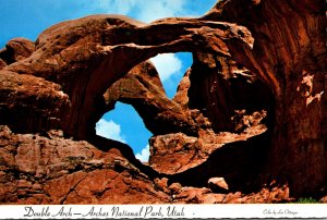 Utah Arches National Park Double Arch