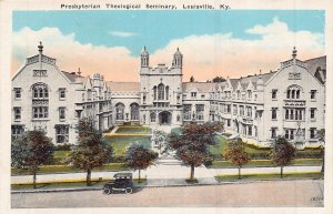LOUISVILLE KENTUCKY~PREBYTERIAN THEOLOGICAL SEMINARY ~1920s POSTCARD