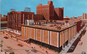 Jung Hotel New Orleans Louisiana Chrome Postcard C189