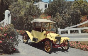 1912 FLANDERS ROADSTER Car Balestra Pontiac Redwood City 1973 Vintage Postcard