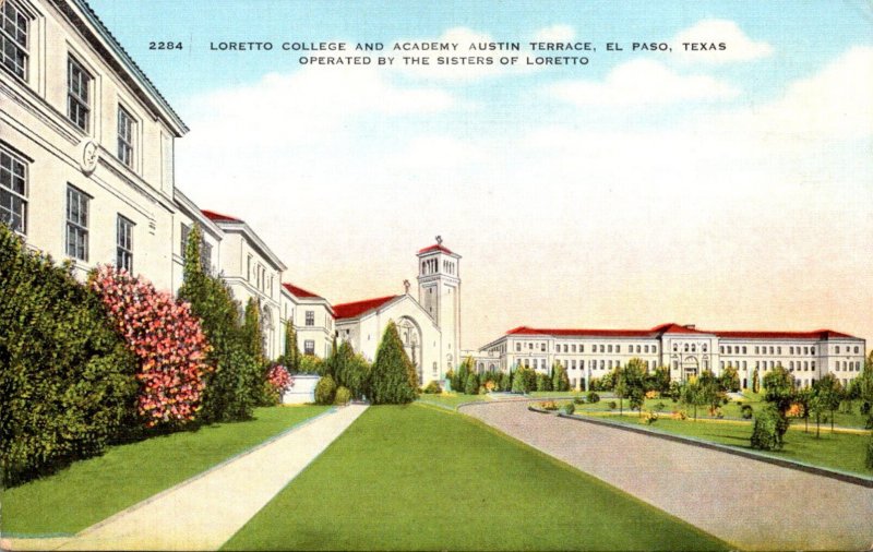 Texas El Paso Loretta College and Academy 1946