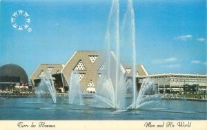 Montreal Canada Man and His World, Expo 67,   Theme Ste Helene Postcard