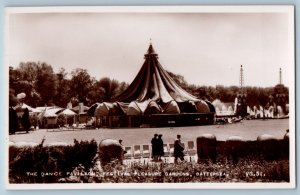 Battersea England Postcard Dance Pavilion Festival c1940's RPPC Photo