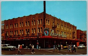 Las Vegas Nevada 1950s Postcard The Horseshoe Club Casino