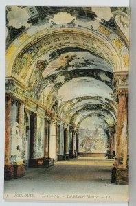 Toulouse Le  Capitole La Salle des Illustres c1907 Postcard K13